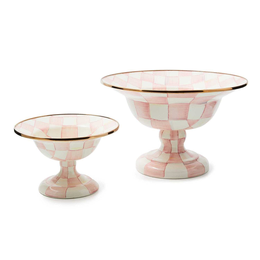 Rosy Check Small Compote by MacKenzie-Childs