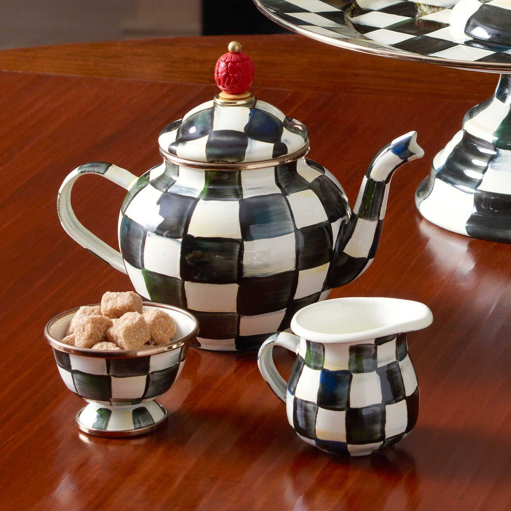 MacKenzie-Childs Courtly Check Little Creamer